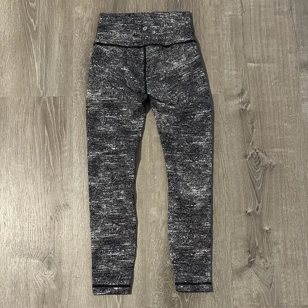 Lululemon Sz 4 Wunder Under Hi‎ Rise 7/8 Tight Workout Athletic Women’s Leggins - Image 4
