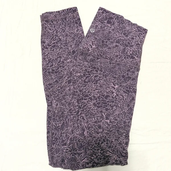 Lululemon Align Pant 25" NULU Arabesque Antoinette Smoky Quartz‎ Size 6 W5BSZS - Image 6