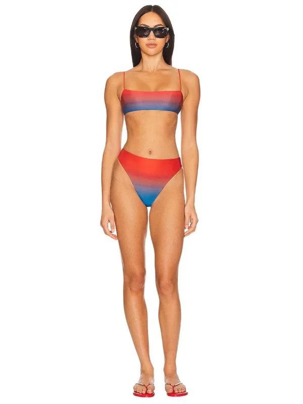 HAIGHT. Mah Hotpants in Ombre Pattern Small New Womens Bikini Bottoms - Image 13