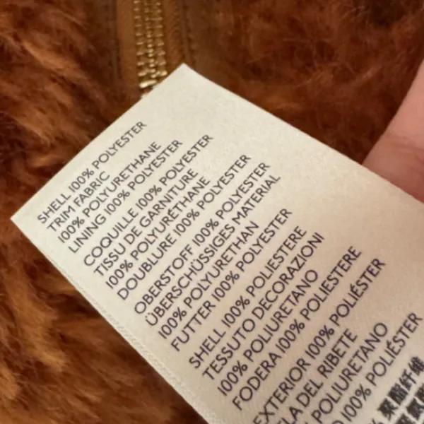 NWT Anthropologie Maeve teddy faux fur jacket size medium - Image 7