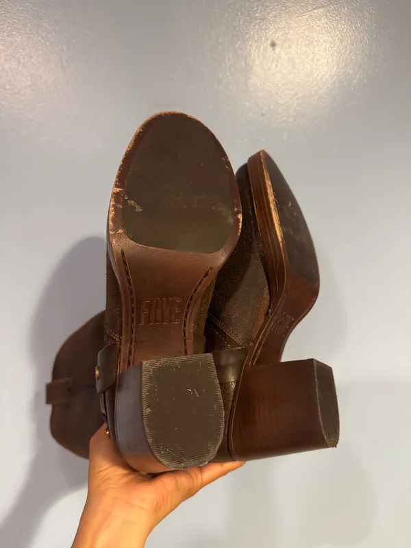 Frye Boots Harnless Leather Bootd - Image 5