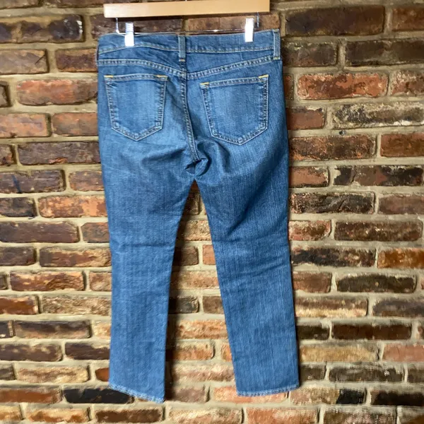 Old Navy Medium Wash Blue Denim The Diva Skinny Jeans Women's Size 8 Short - Image 4