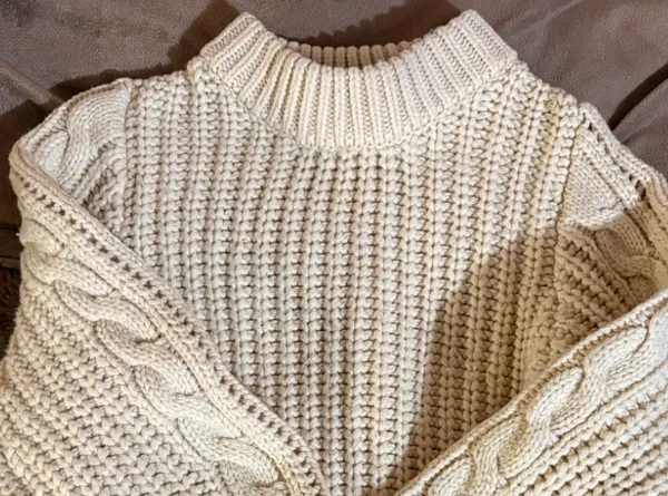 ZARA Chunky Knit Sweater Cable - Image 4