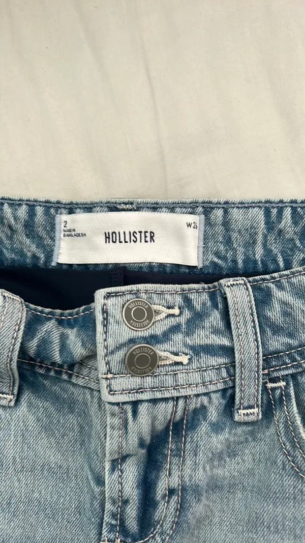 Hollister Mini Skirt Denim - Image 2
