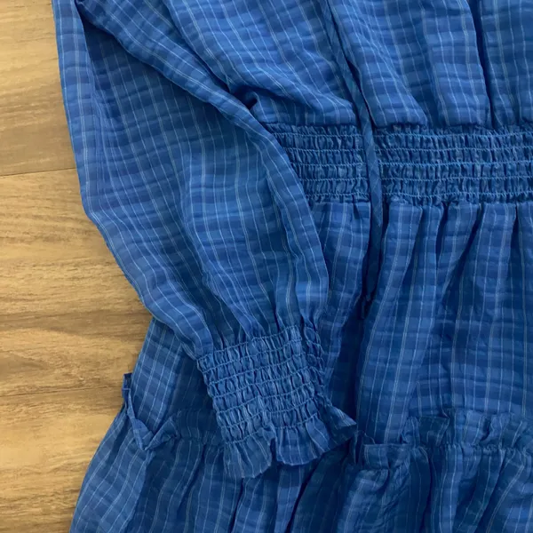 Nsr Long Sleeve Blue Dress - Image 2