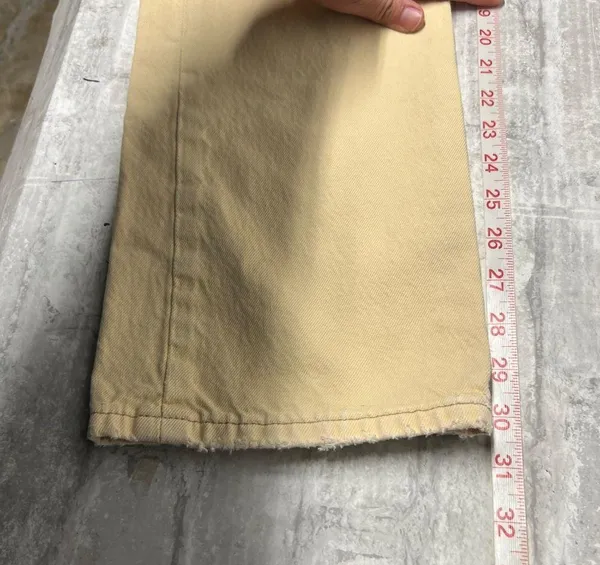 Levi's 501 button fly vanilla yellow cream 31x32 - Image 10
