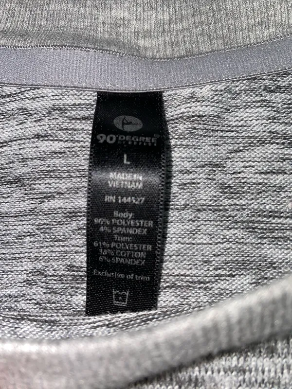 Long sleeve Gray Size L - Image 7