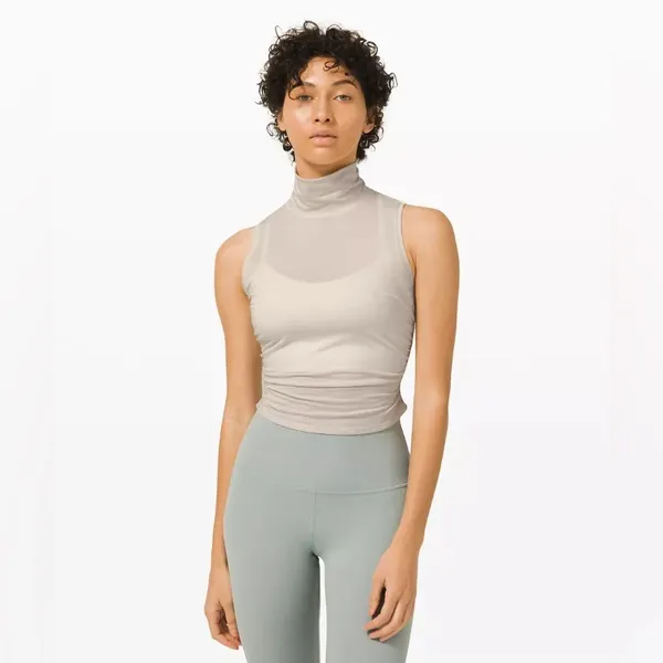 LULULEMON See The Horizon Tank in Dune Sz. XS - Image 3