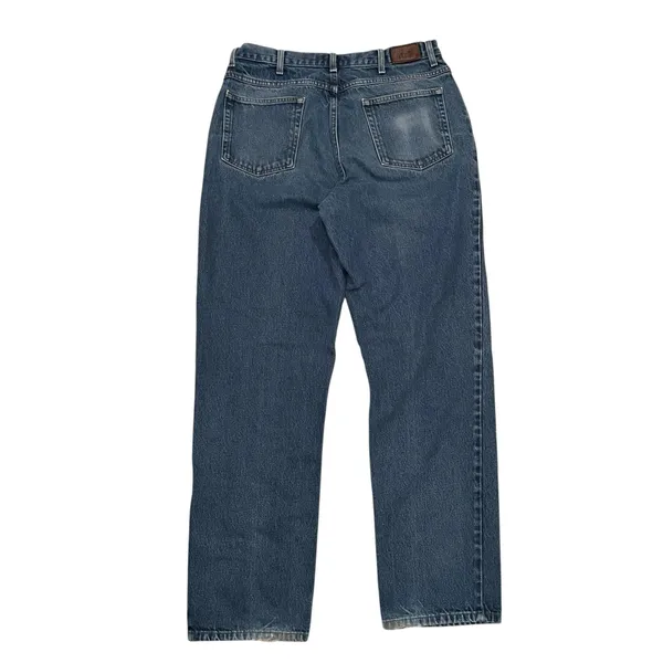 L L Bean Relaxed Fit Mens Jeans 35x34 - Image 2