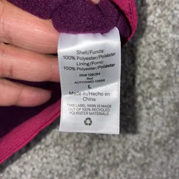 Fielder SonOS 3 Womens Size L Pink Colorblock Fleece Lined Hooded Hiking Parka - Image 9