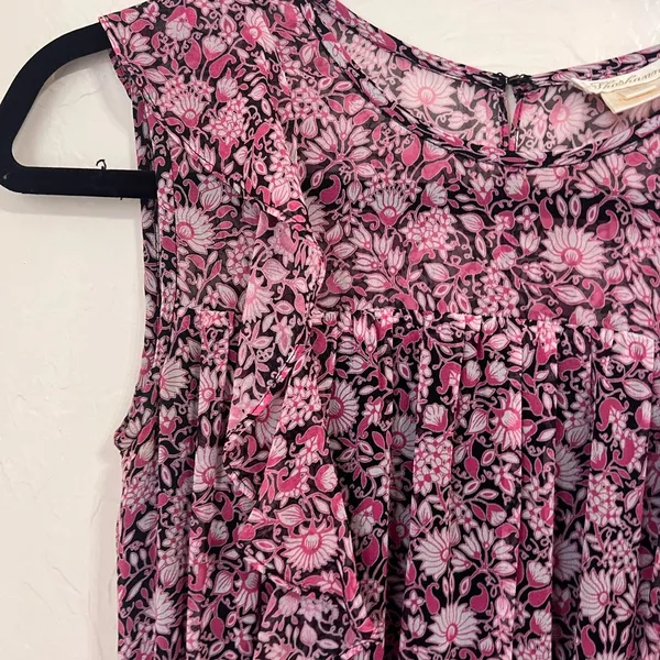 Shoshanna Dalia Silk floral popover dress size 0 - Image 3