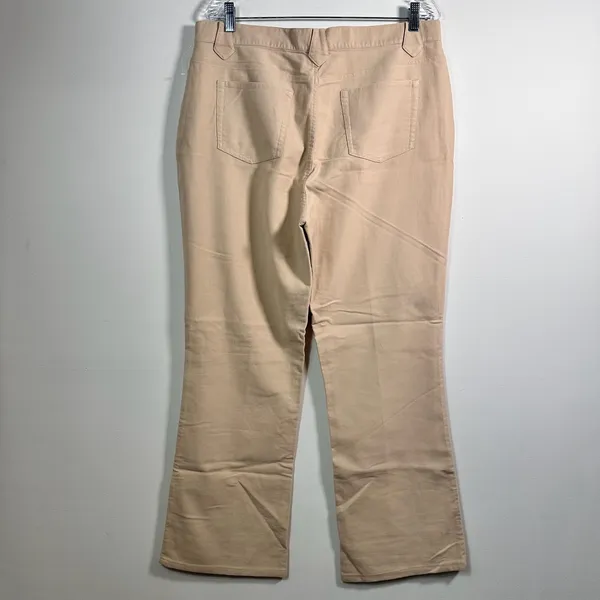 Lauren Jeans Co Ralph Lauren Tan‎ Beige Straight Leg High Rise Pants - Image 2