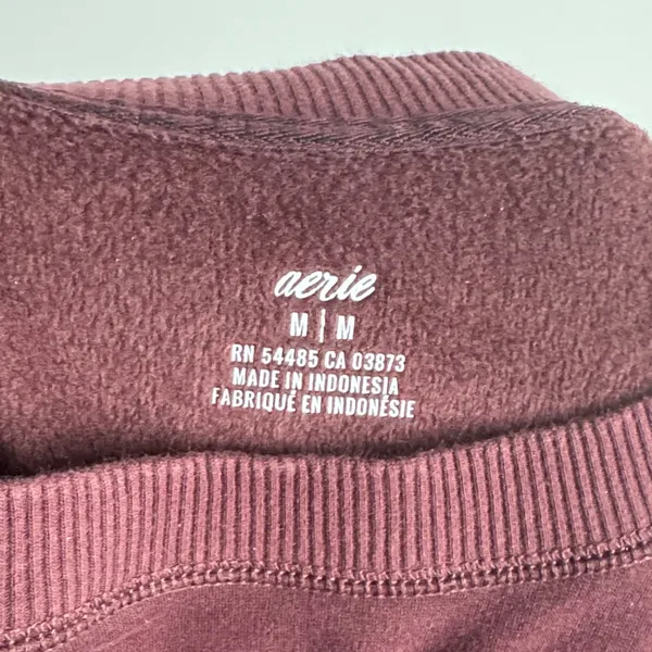 Aerie Dusty Rose Oversized Pullover Size M - Image 4