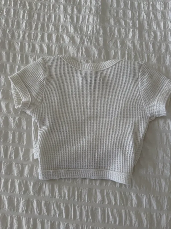 Urban Outfitters Waffle Knit Top - Image 3