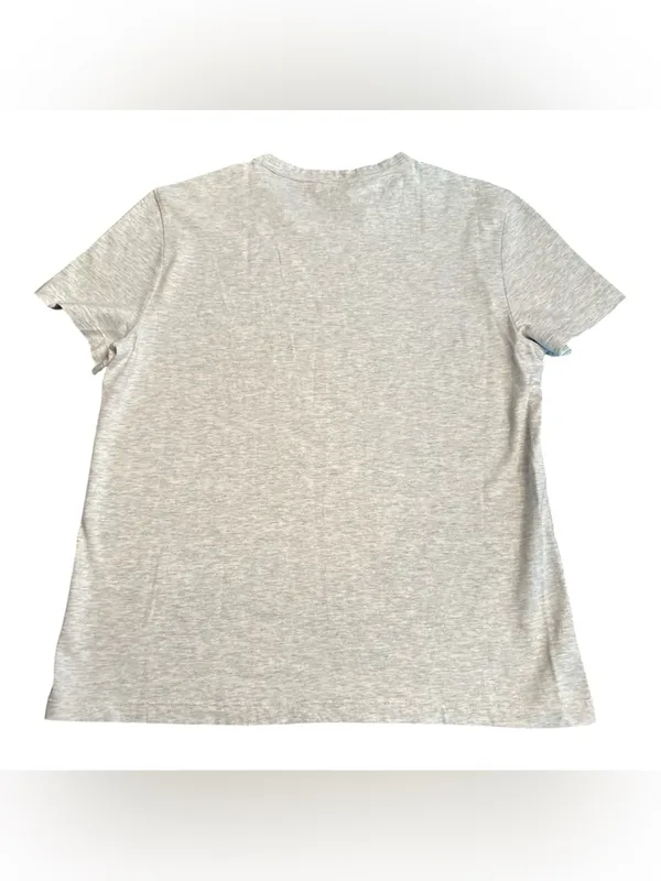 Madewell women’s Perfect Crewneck Tee Allday Jersey light heather gray Sz S NWT - Image 3
