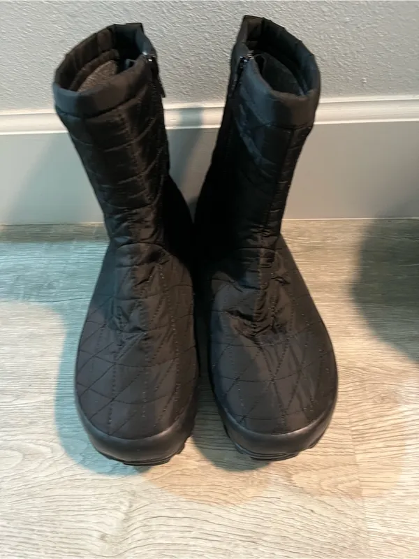 Bogs Women's Snowday II Mid Work Boots Size 9 Black - Image 9