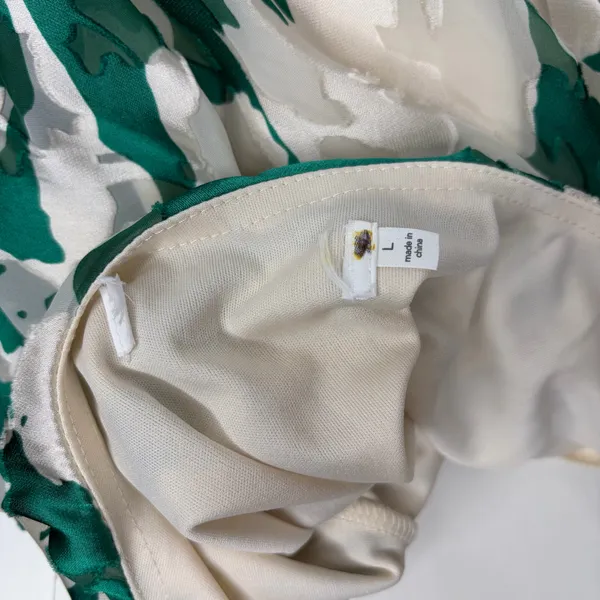 Astr The‎ Label Florecita Floral Cream & Green Dress - Image 5