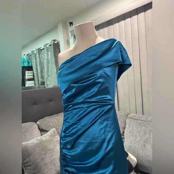 🌸AMTIOUS prom long dress ✨ Blue Size M - Image 7