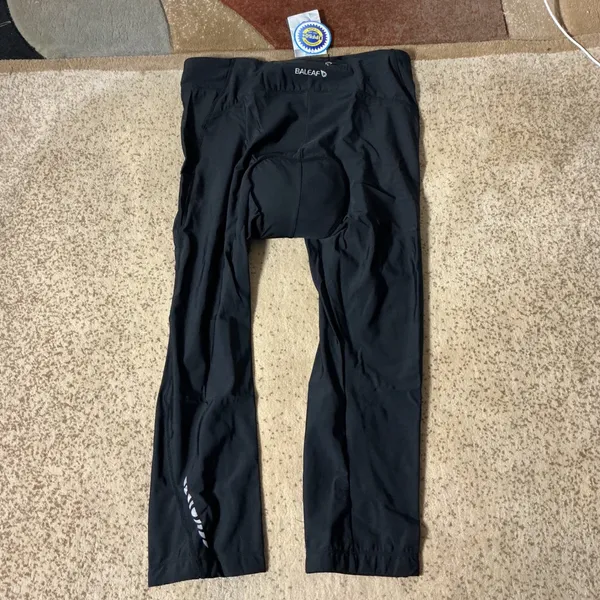 NEW Baleaf Womens XXL Padded Cycling Pants UPF 50+ 3D‎ Chamois Bike Leggings - Image 3