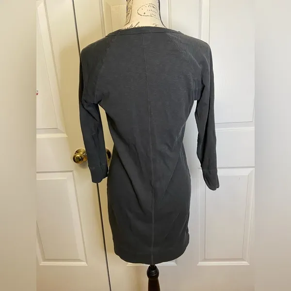 James Perse Standard‎ Revolve Raglan Sweatshirt Dress sz 2 - Image 3