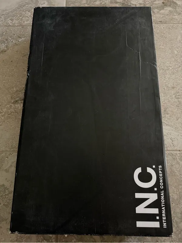 INC Savonia Woven Knee High Stiletto Boots in Black, Size 6.5, NEW in Box $229.5 - Image 7