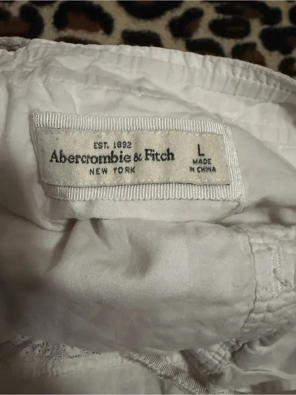 2000s vintage style abercrombie & fitch white whimsical babydoll lace mini dress - Image 14