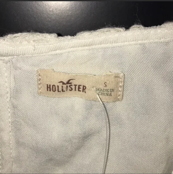 Hollister White Lace Romper - Image 4