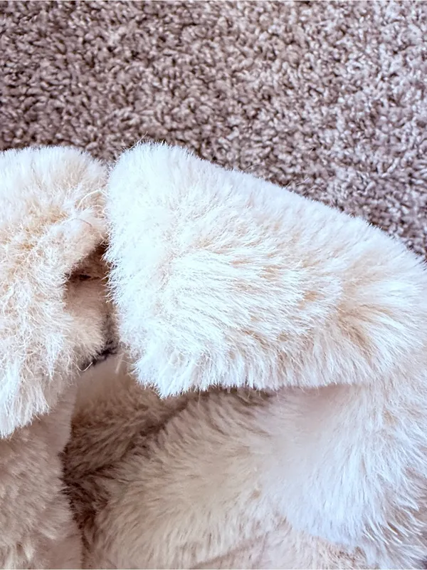 ZARA Faux Fur Mini Purse Bag - Image 6
