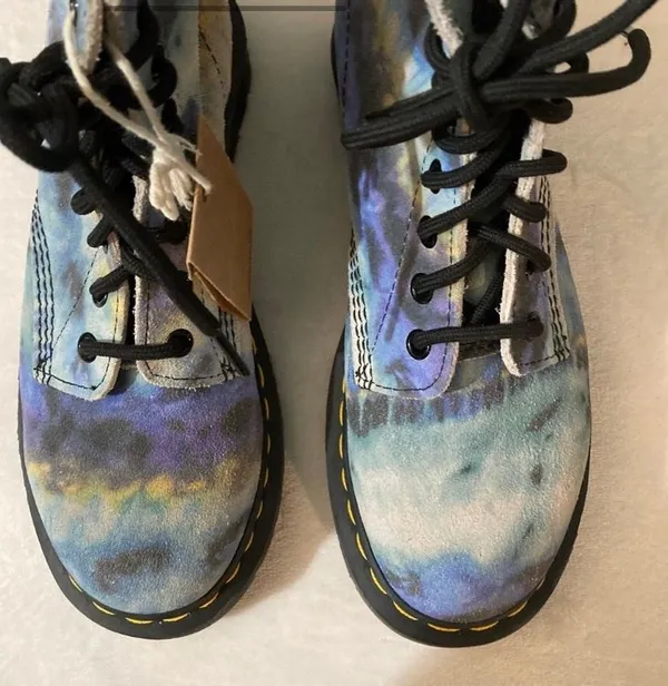 Doc Martens Tie Dye Boots 7 - Image 3