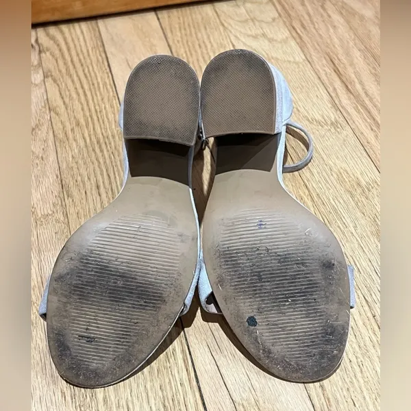 Steve Madden Carrson Heeled Sandal Taupe Suede - Image 10
