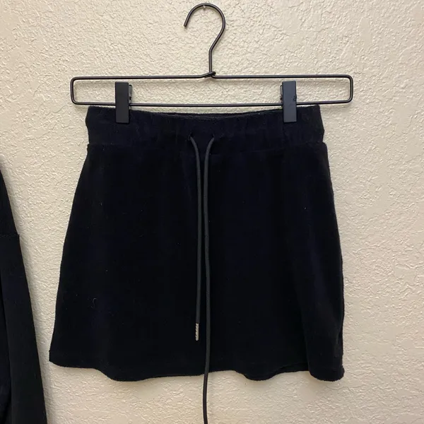 Paperoc super cute set with cropped hoodie and mini skirt - Image 2
