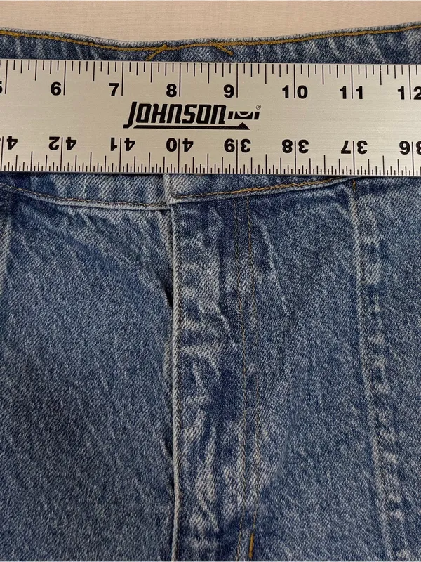 J Crew Slim Wide Leg Crop Jeans Women’s Size 30 Medium Wash Casual - Image 6