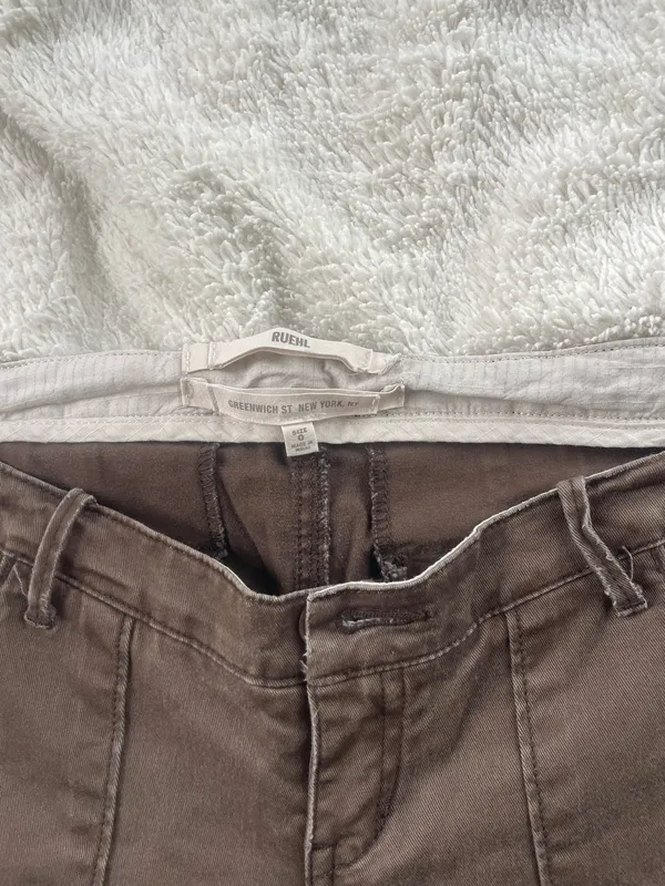 Ruehl Brown flare pants - Image 4