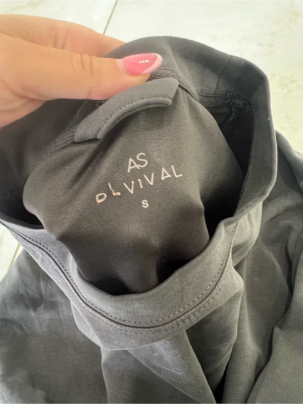 AS Revival Gray Athletic Crewneck Sweatshirt Size Small - Image 3