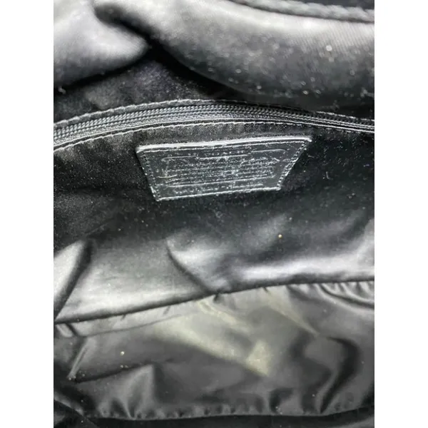 COACH Medium/ Large Leather Black Shoulder Bag - Image 14