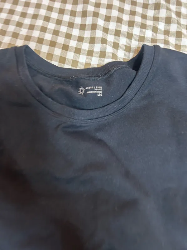 Aerie OFFLINE Seamless by Cropped T-Shirt - Image 3