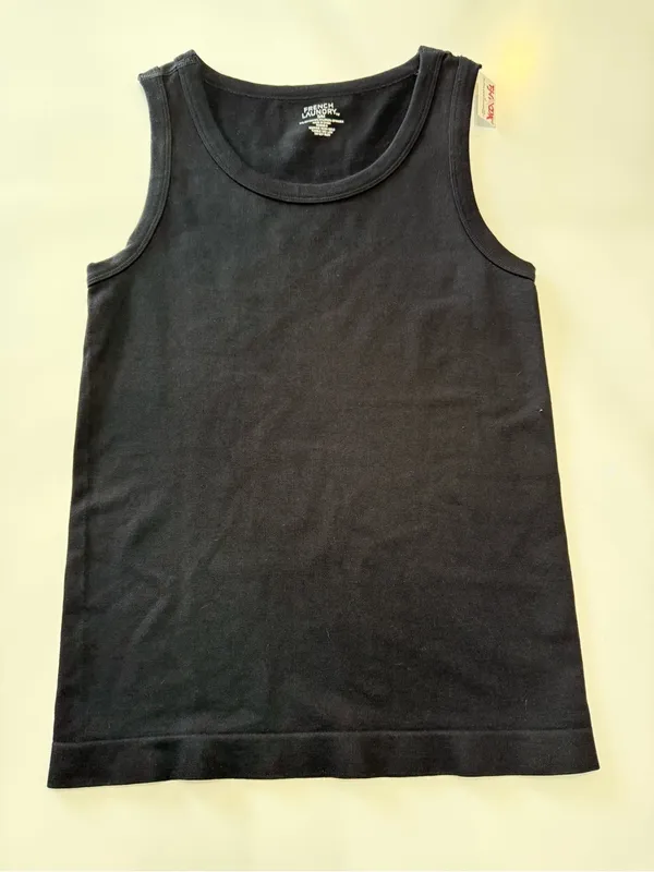 French Laundry Black Top  Size S/M - Image 2
