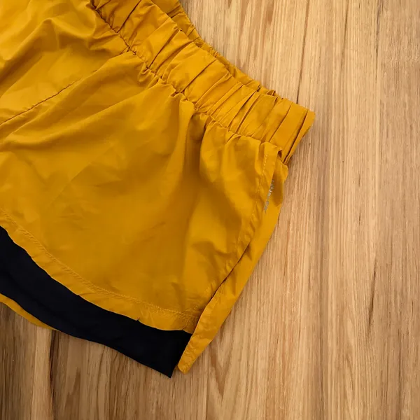 Mustard yellow free people shorts - Image 3