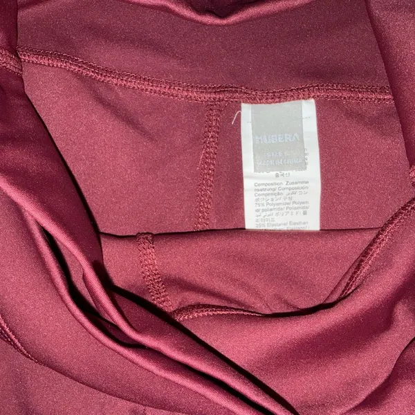 Muse High-Waist Bike Shorts in Rose - Image 4