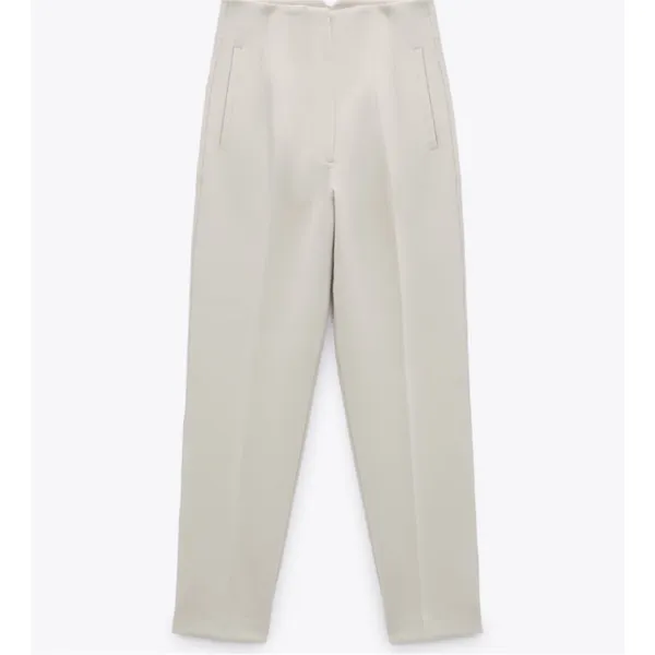 Zara *NWT* Cinched Waist Pants - Image 4
