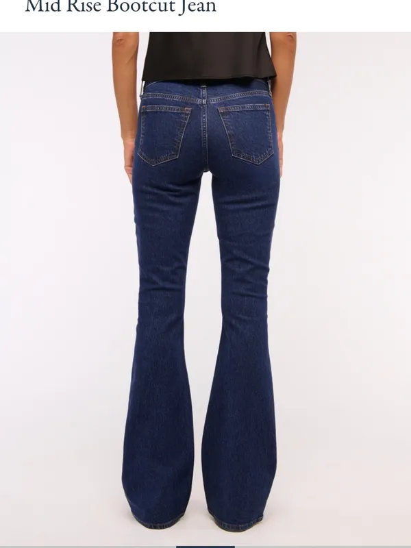 Abercrombie Mid-Rise Bootcut Jeans - Image 3