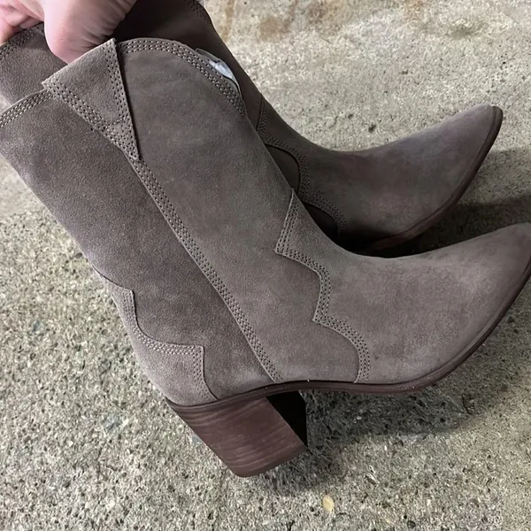 Kaanas New Porto Block Heel Cowboy Boot Brown Size 7 - Image 3