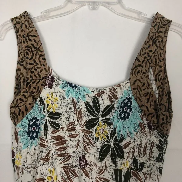 Globe Trotter V-Neck Sleeveless Floral Dress Size M - Image 9