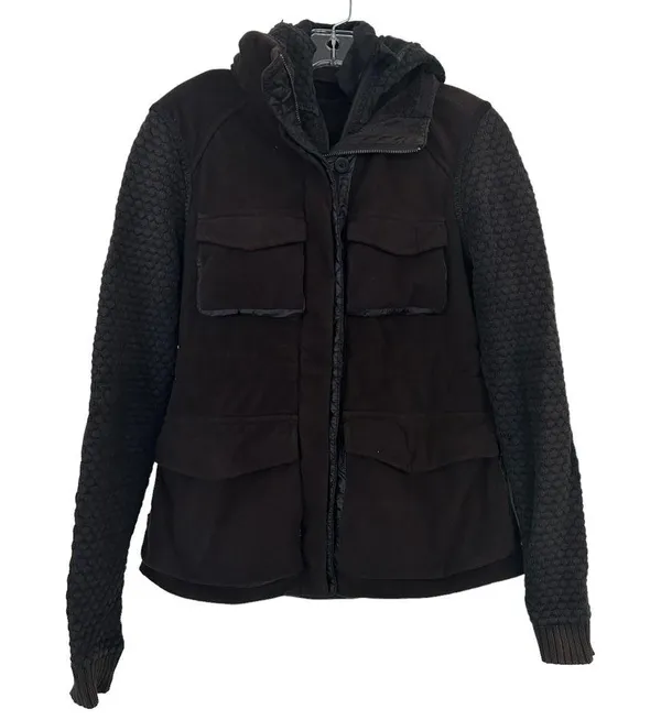 Lululemon Black Miracle Jacket Sz 6 - Image 7
