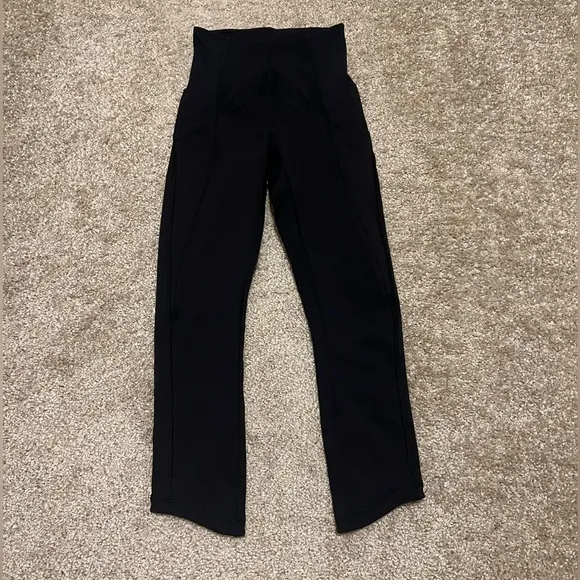 Lululemon‎ exquisite crop high rise black 2 - Image 6