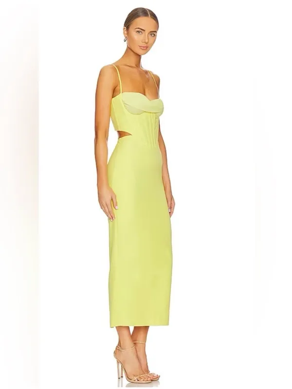 REVOLVE Bardot Martini Midi Dress - Image 3