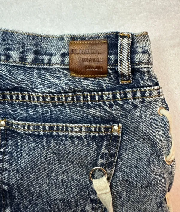 Denim  Jean Shorts - Image 3