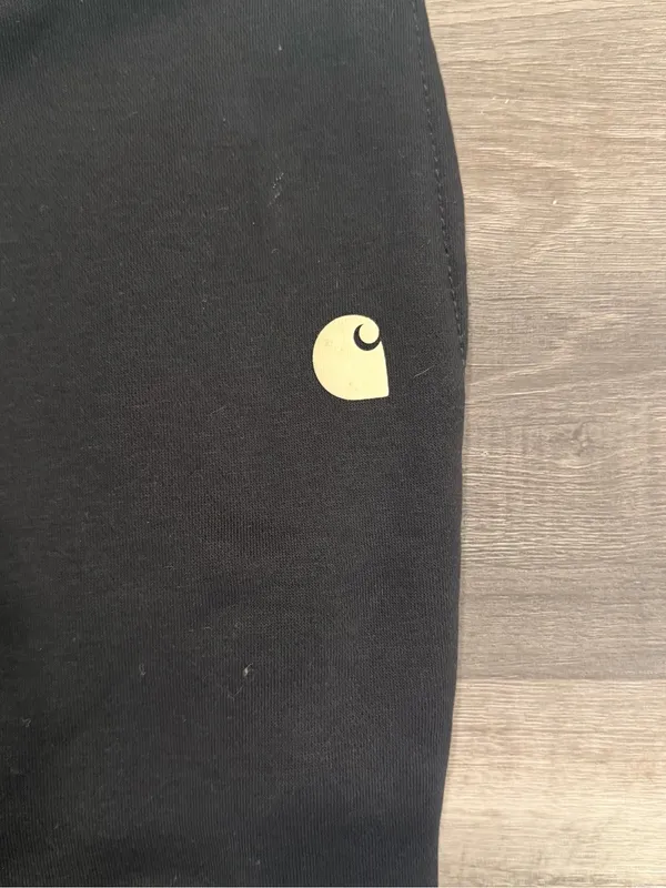 Carhartt Women’s Black Relaxed Fit Fleece Jogger Sweatpants Size 1X - Image 2
