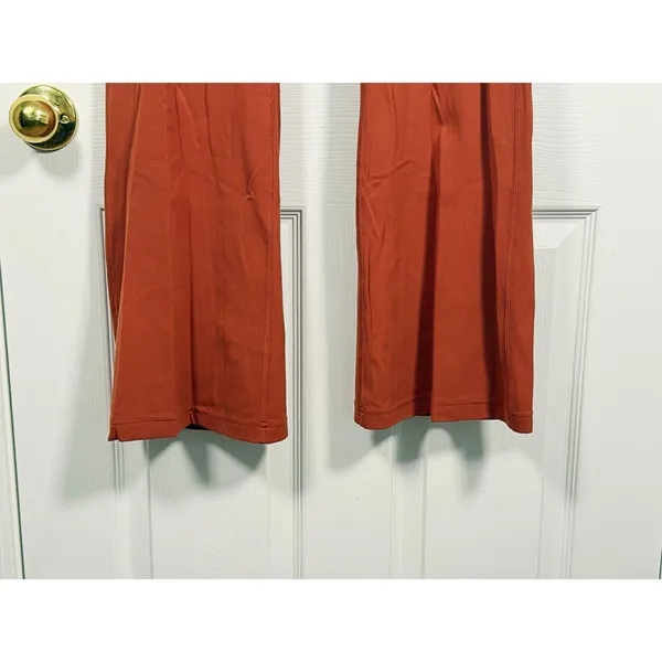 Lululemon Groove Super-High-Rise Flared Pant Nulu Ancient Copper Yoga Pilates - Image 8