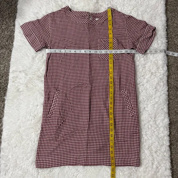 Madewell‎ Gingham Shirt Dress Size XS - Image 8